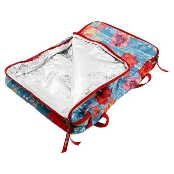 The Pioneer Woman Wildflower Whimsy Insulated Bakers Foldable Tote - Picture 5 of 5